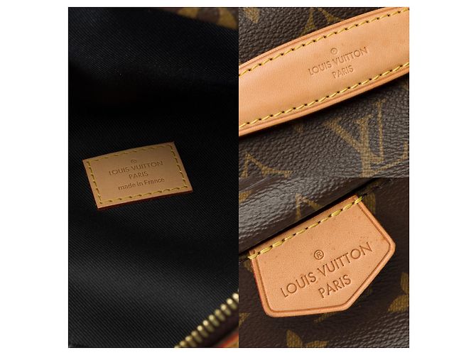 Borsa LOUIS VUITTON Bum / Borsa a Cintura in Tela Marrone - 102009 - vista 7