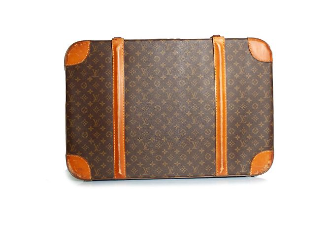 Weicher Monogramm-Canvas-Trunk von Louis Vuitton Braun - Ansicht 2
