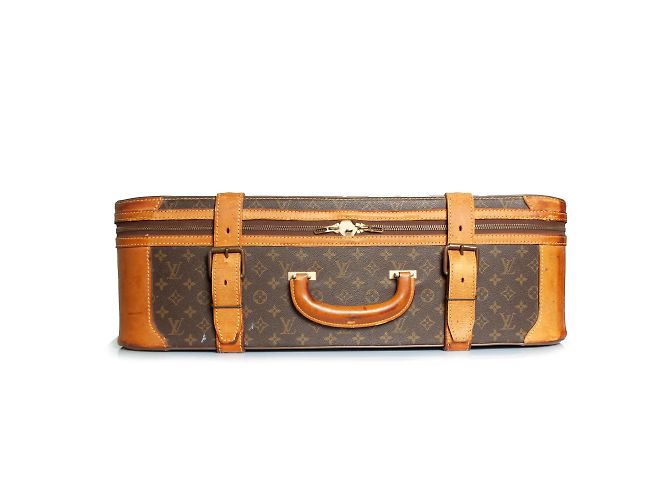 Weicher Monogramm-Canvas-Trunk von Louis Vuitton Braun - Ansicht 3