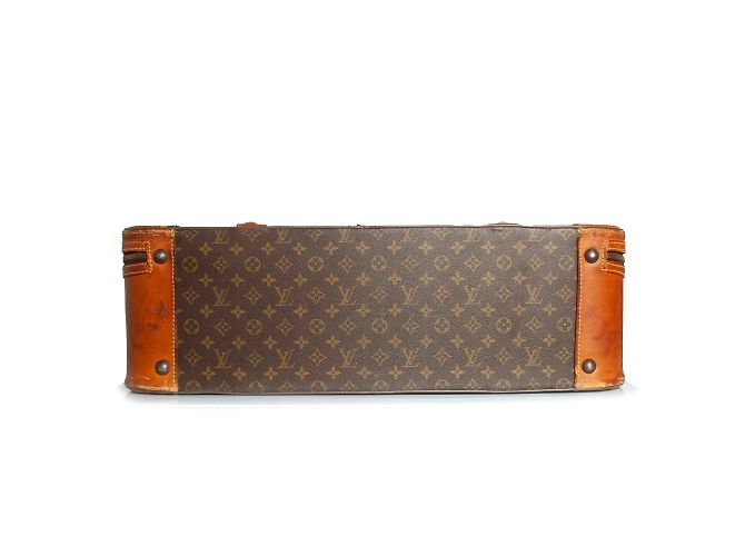 Weicher Monogramm-Canvas-Trunk von Louis Vuitton Braun - Ansicht 4
