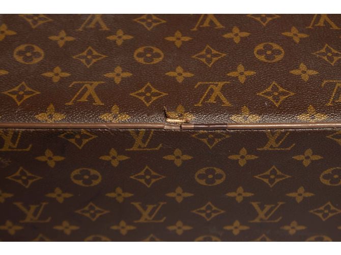 Weicher Monogramm-Canvas-Trunk von Louis Vuitton Braun - Ansicht 5