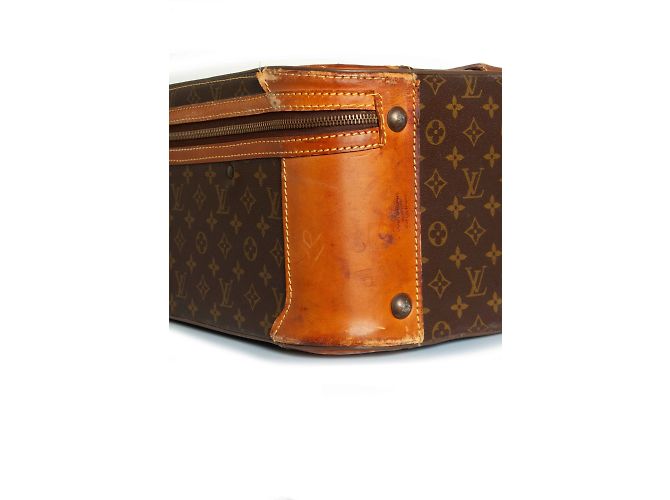 Weicher Monogramm-Canvas-Trunk von Louis Vuitton Braun - Ansicht 7