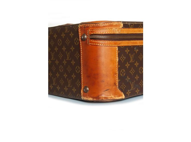 Weicher Monogramm-Canvas-Trunk von Louis Vuitton Braun - Ansicht 8