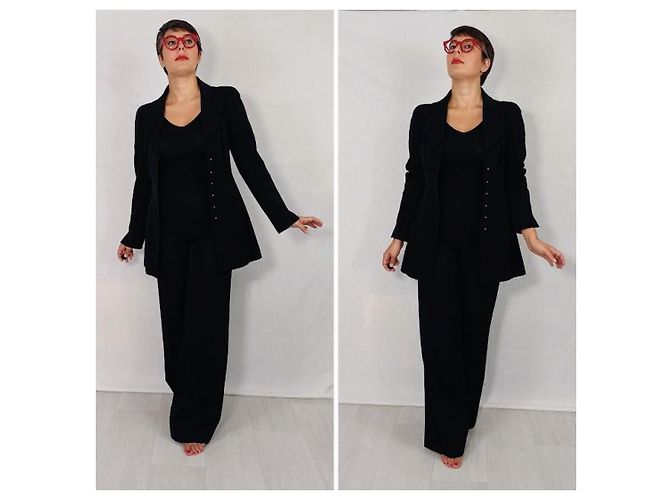 Conjunto preto Chanel 2000 - vista 4