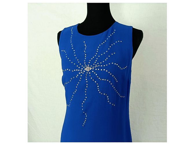 Blaues Kleid Versus Gianni Versace Vintage y2k - Ansicht 5