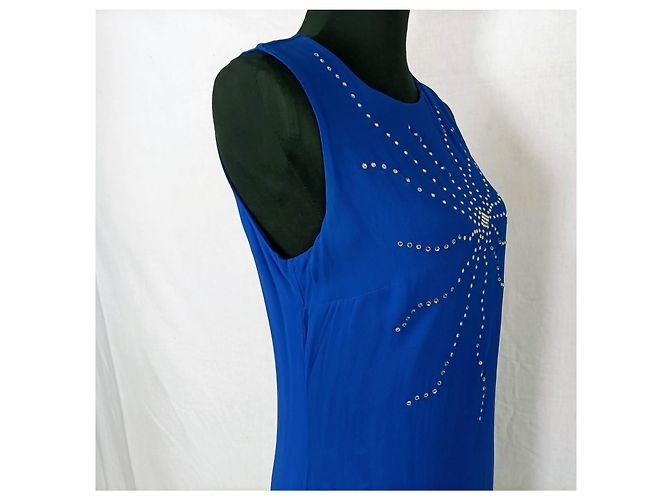 Blaues Kleid Versus Gianni Versace Vintage y2k - Ansicht 6