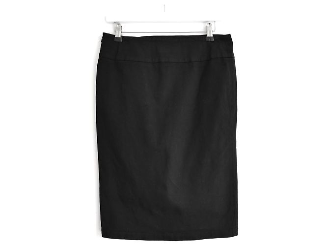 Falda lápiz adornada Pollini Vintage SS06 Negro - vista 6