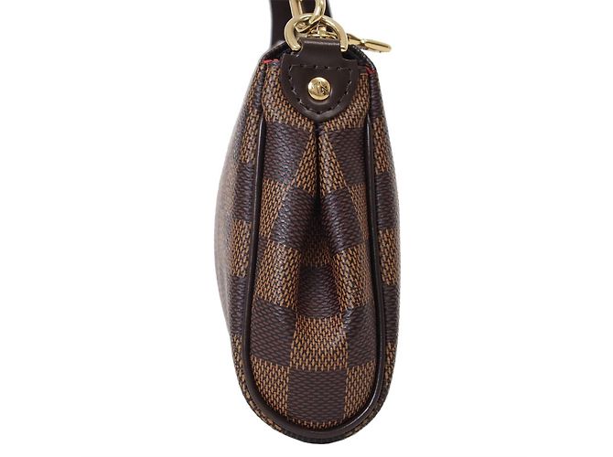Borsa Eva Damier Ebene Louis Vuitton - vista 5