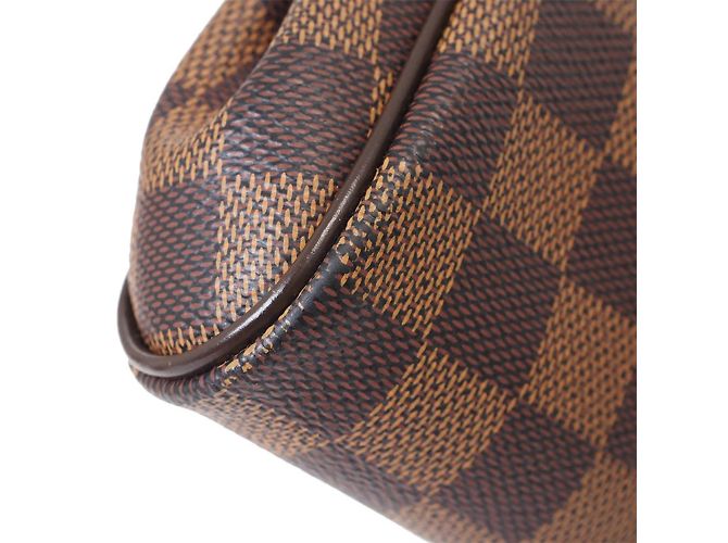 Borsa Eva Damier Ebene Louis Vuitton - vista 7