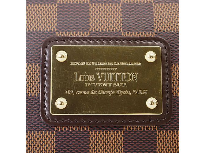 Borsa Eva Damier Ebene Louis Vuitton - vista 8