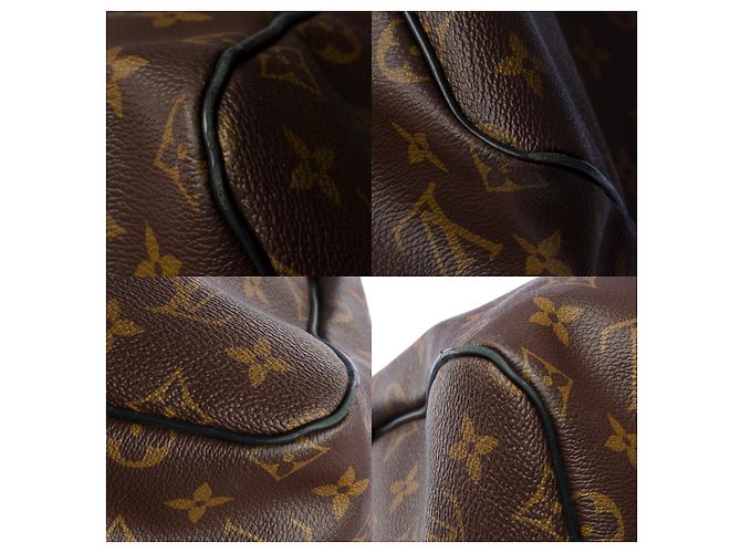 Bolsa LOUIS VUITTON Keepall em Lona Marrom - 102026 - vista 11