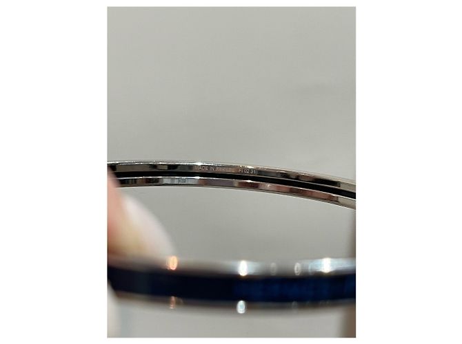 Hermès Pulseras HERMES T. Metal Azul - vista 2