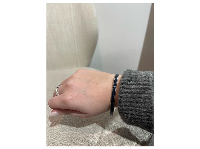 Hermès Pulseras HERMES T. Metal Azul - vista 3