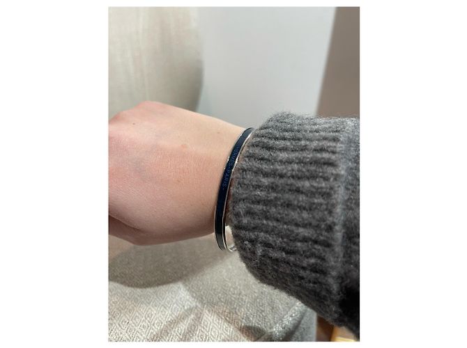 Hermès Pulseras HERMES T. Metal Azul - vista 4