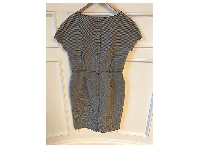 LANVIN Kleider T.FR 42 Wolle Schwarz - Ansicht 2