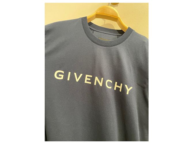 T-shirt GIVENCHY T.International S Cotone Blu - vista 2