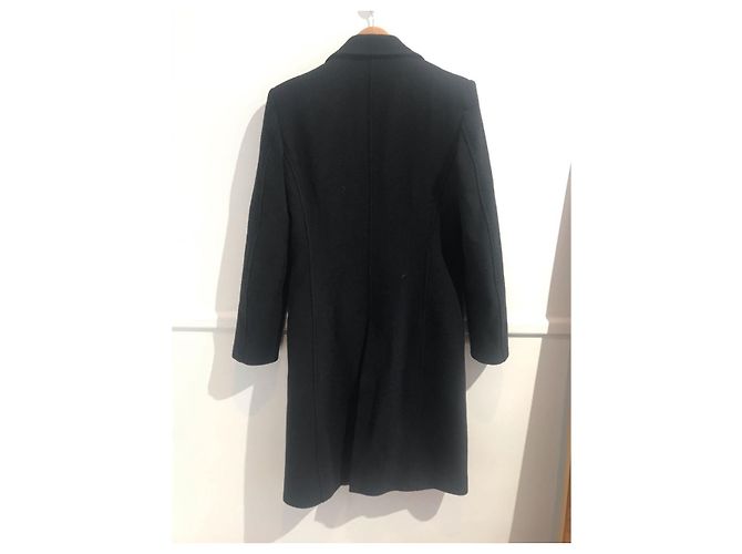 DOLCE & GABBANA Abrigos T.IT 42 Lana Negro - vista 2