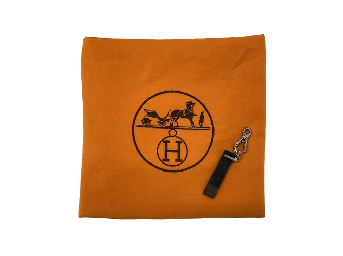 Zaino Hermès Toile Herbag GM nero - vista 12