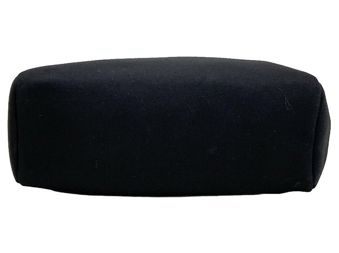 Zaino Hermès Toile Herbag GM nero - vista 4