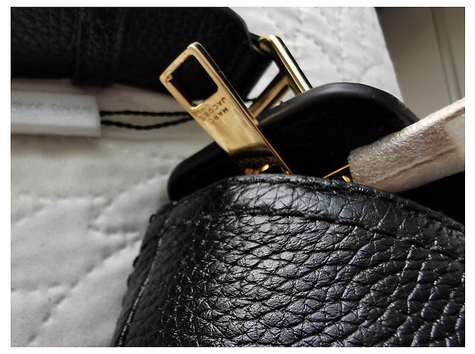 Borsa Hobo GM The Groove Marc Jacobs in pelle nera Nero - vista 10
