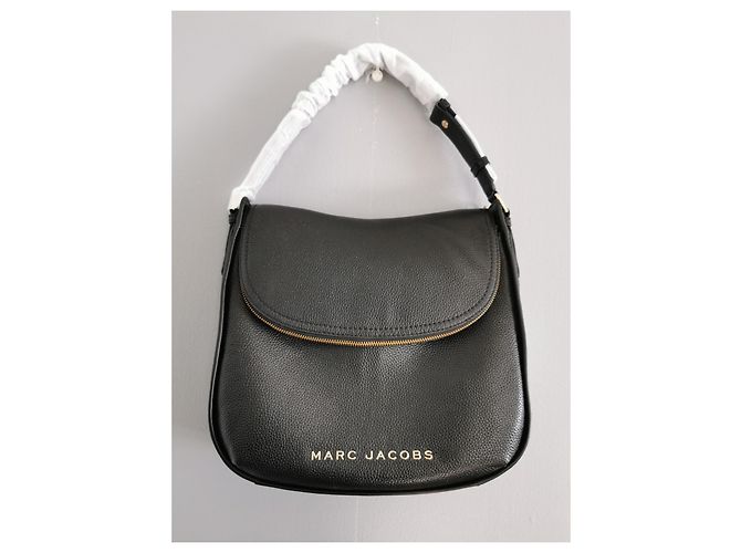 Borsa Hobo GM The Groove Marc Jacobs in pelle nera Nero - vista 11