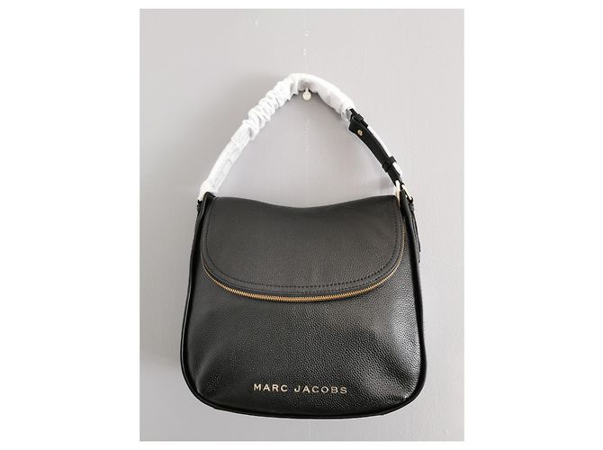 Borsa Hobo GM The Groove Marc Jacobs in pelle nera Nero - vista 3