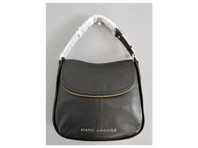 Borsa Hobo GM The Groove Marc Jacobs in pelle nera Nero - vista 5