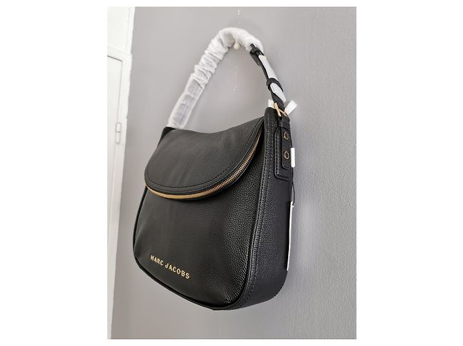 Borsa Hobo GM The Groove Marc Jacobs in pelle nera Nero - vista 6