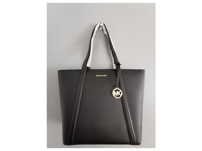 Bolso tote grande negro Michael Kors - vista 2