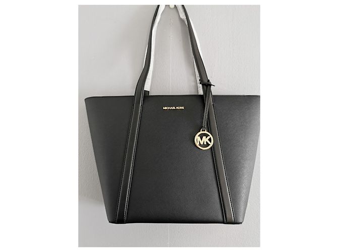 Bolso tote grande negro Michael Kors - vista 3