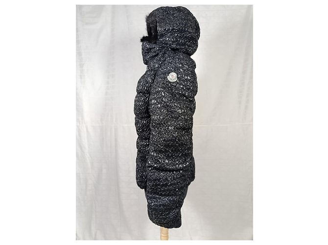 Moncler Black Polyamide Down Jacket - view 2