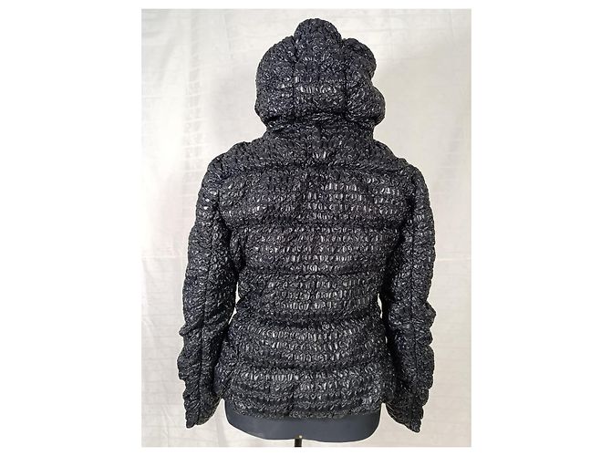 Moncler Black Polyamide Down Jacket - view 3