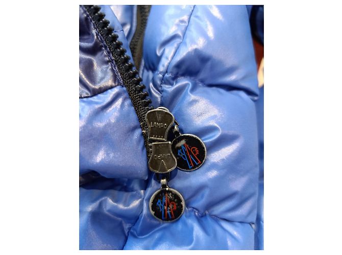 Moncler Women's Down Jacket Light Blue Polyamide - view 4