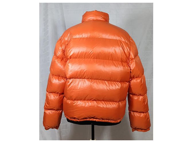 Giacca a Piuma Moncler Gronoble Donna Arancione - vista 2
