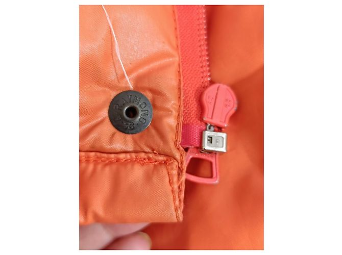 Giacca a Piuma Moncler Gronoble Donna Arancione - vista 3