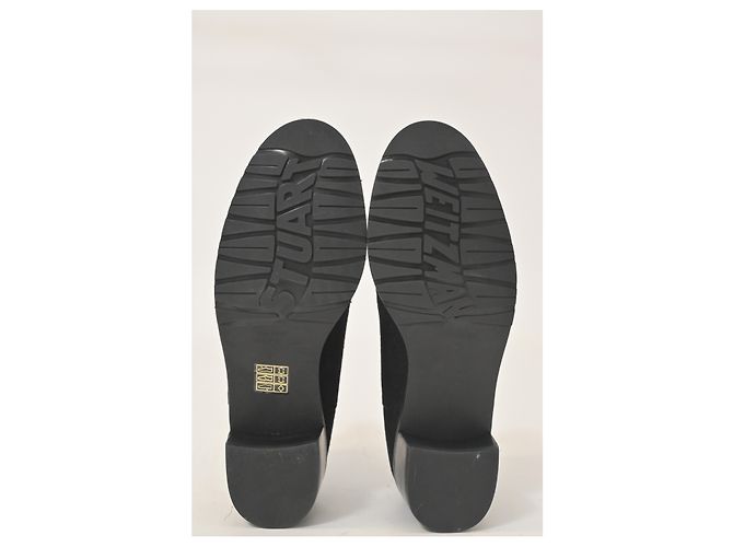 Stivali Chelsea Laine Stuart Weitzman in suede nero - vista 12