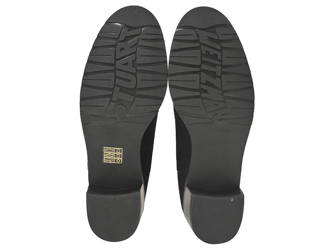 Stivali Chelsea Laine Stuart Weitzman in suede nero - vista 6