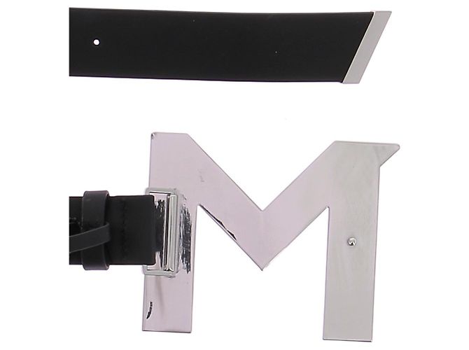 Thierry Mugler MUGLER Gürtel T.cm 80 Leder - Ansicht 3