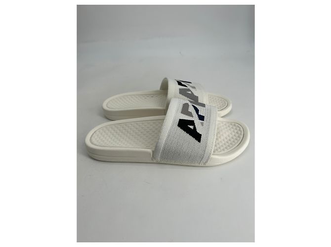 Autre Marque Sandali APL Athletic Propulsion Labs T.EU 43 in gomma Bianco - vista 3
