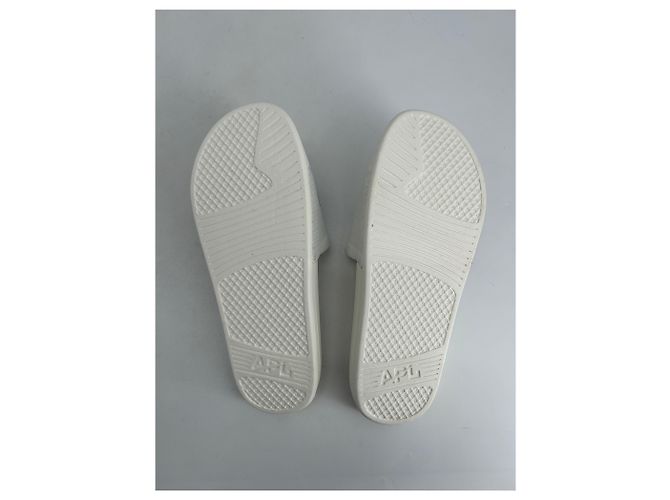 Autre Marque Sandali APL Athletic Propulsion Labs T.EU 43 in gomma Bianco - vista 6
