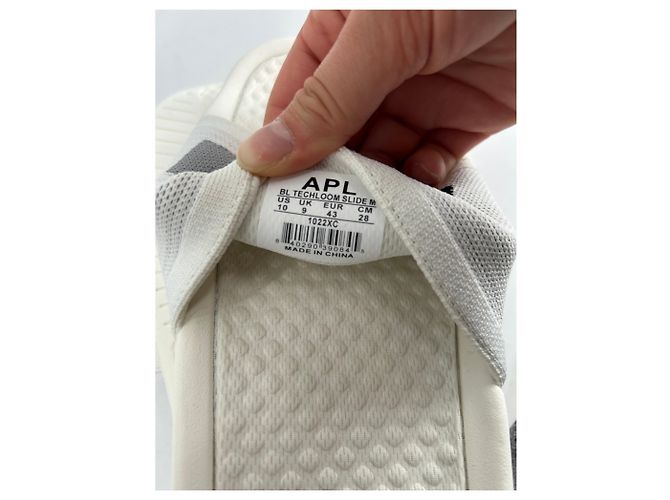 Autre Marque Sandali APL Athletic Propulsion Labs T.EU 43 in gomma Bianco - vista 7