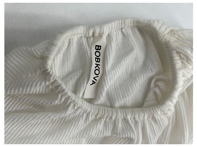 Autre Marque Bobkova viste T.International S Algodón Blanco - vista 5