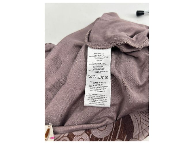 MALIPARMI Pantalones T.IT 44 Seda - vista 4