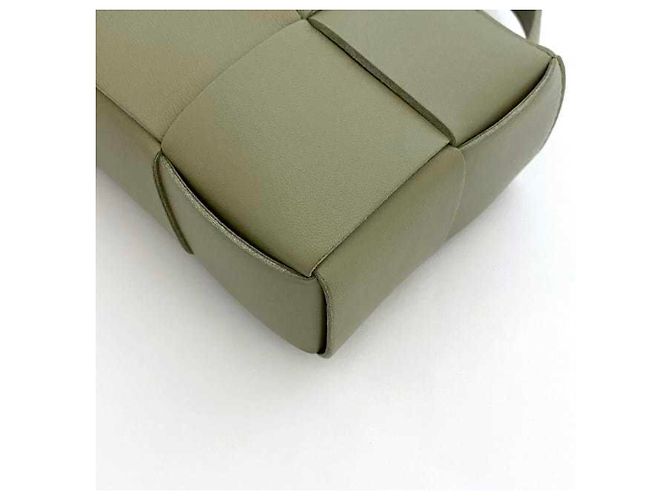 Borsa in pelle verde chiaro Bottega Veneta - vista 7