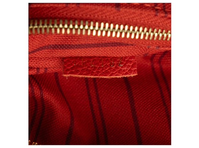 Louis Vuitton Monogram Empreinte Lumineuse PM Rosso - vista 7