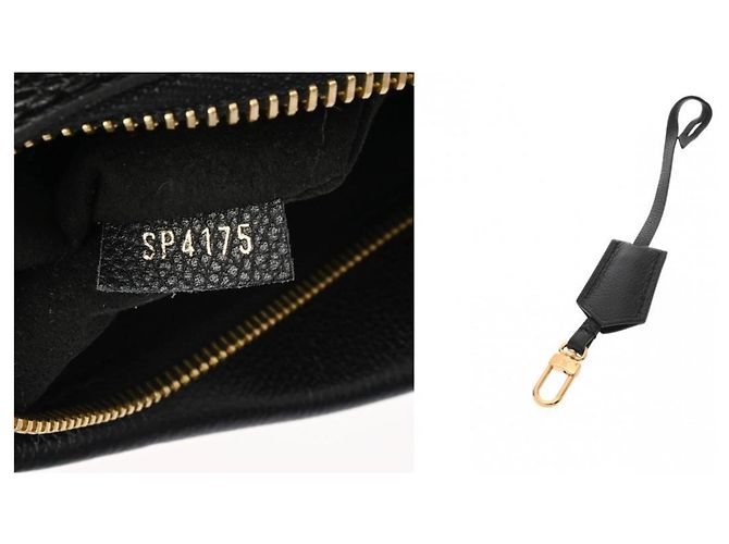 Borsa Tote Pallas Shopper Monogram Louis Vuitton Nero - vista 13