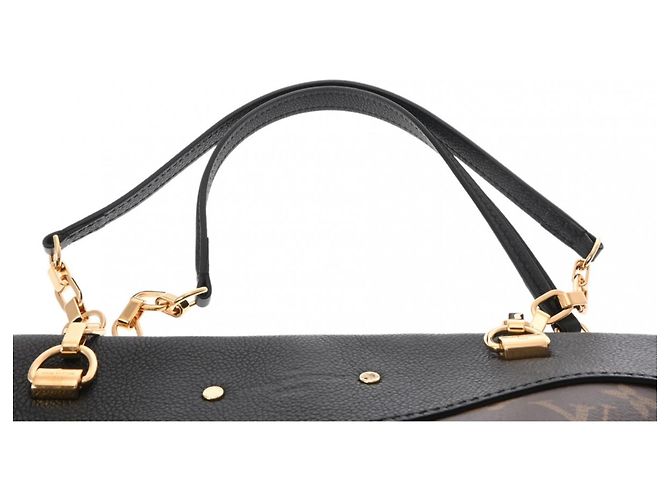 Borsa Tote Pallas Shopper Monogram Louis Vuitton Nero - vista 5