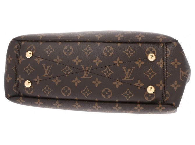 Borsa Tote Pallas Shopper Monogram Louis Vuitton Nero - vista 6