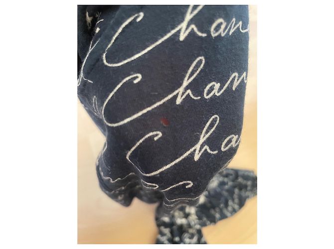 Chanel 3/4 Hose mit CC Monogramm aus Modal Schwarz - Ansicht 5