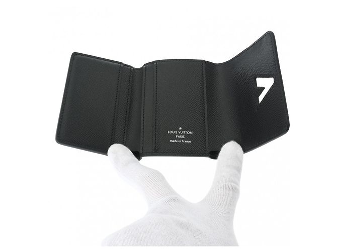Louis Vuitton Epi Twist Compact Wallet Schwarz - Ansicht 11